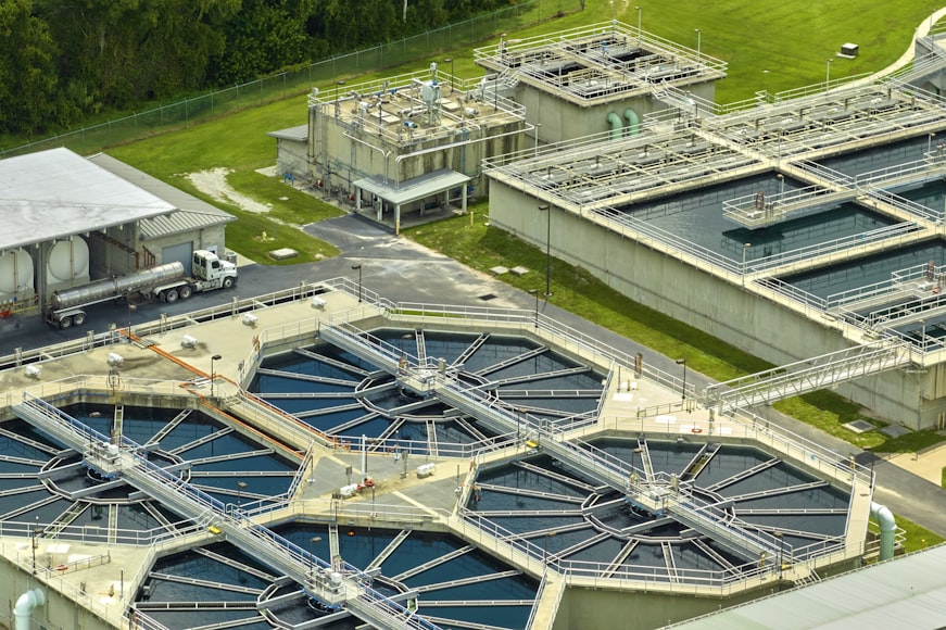 Industrial refinery and plant infrastructure